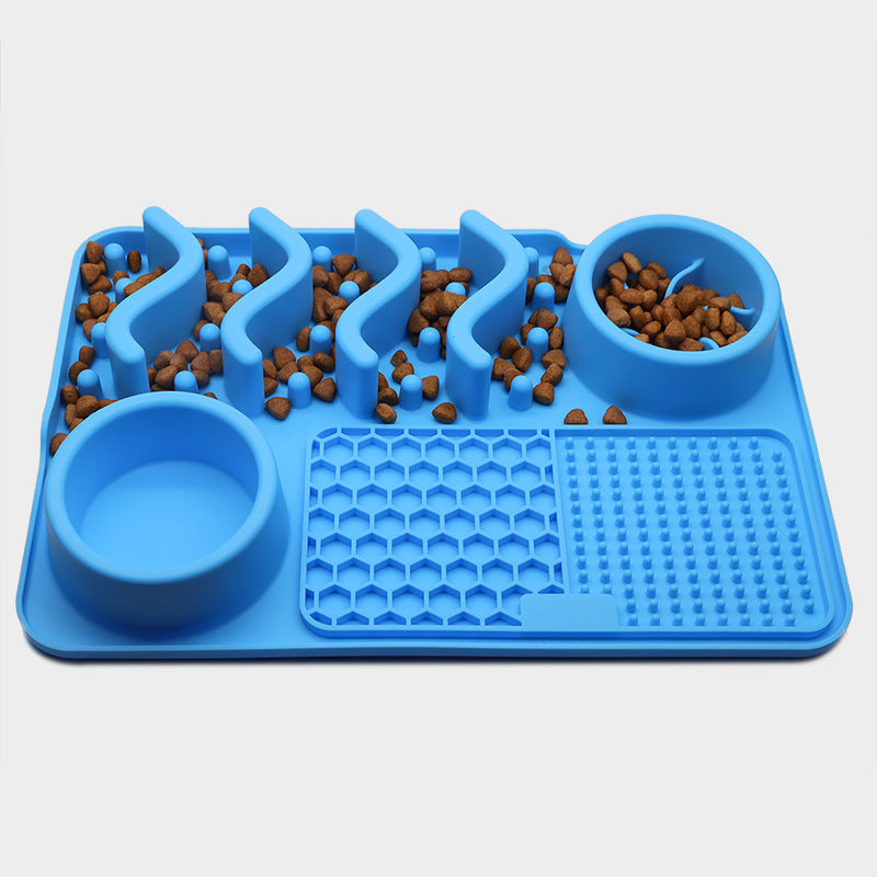 Dog Silicone Licking Pad — Pet Lick Mat | Multifunctional Slow Feeder & Anxiety Relief
