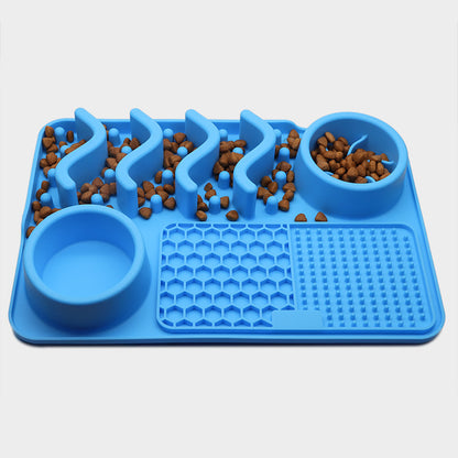 Dog Silicone Licking Pad — Pet Lick Mat | Multifunctional Slow Feeder & Anxiety Relief