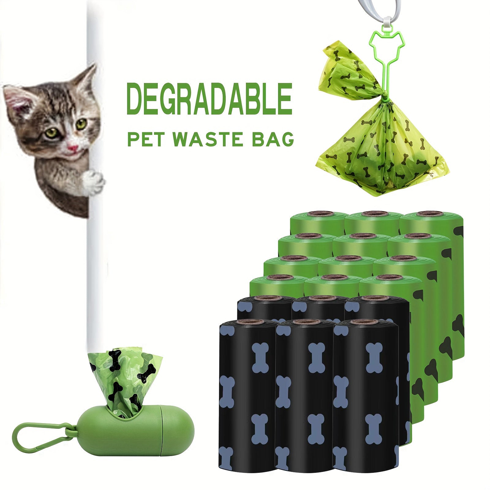 EcoPaws Biodegradable Dog Poop Bags — Eco-Friendly with Dispenser – 1 | EcoPaws UK