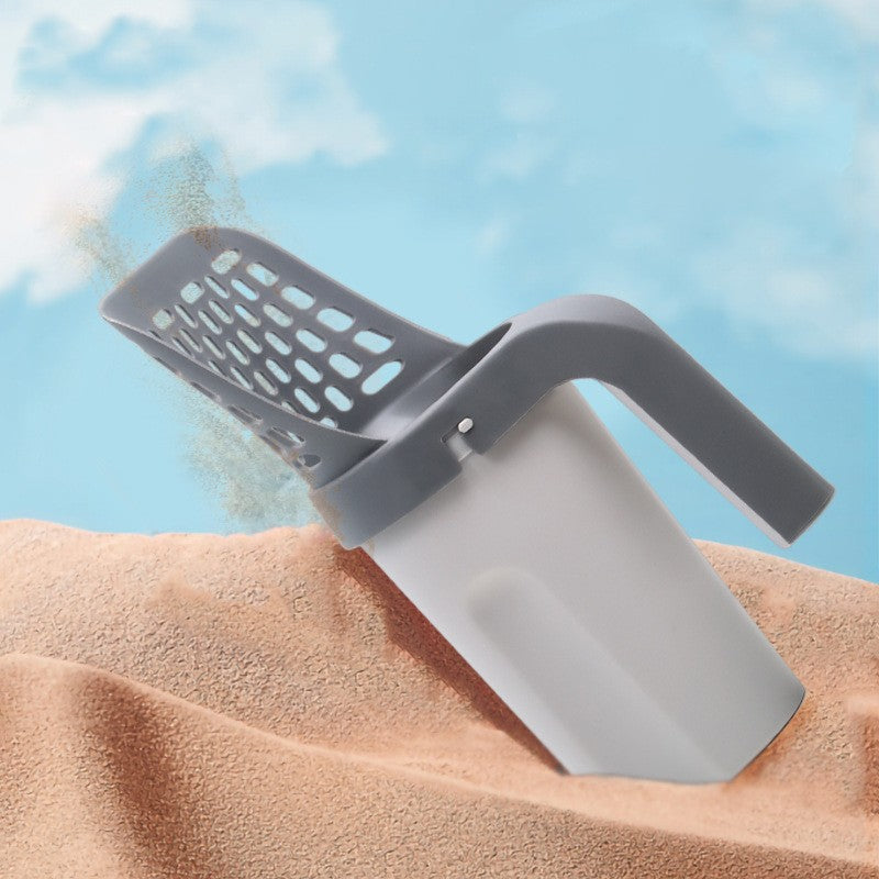 Cat Litter Scoop with Holder & 5 Rolls Waste Bags — 2-in-1 Deep Shovel – 6 | EcoPaws UK