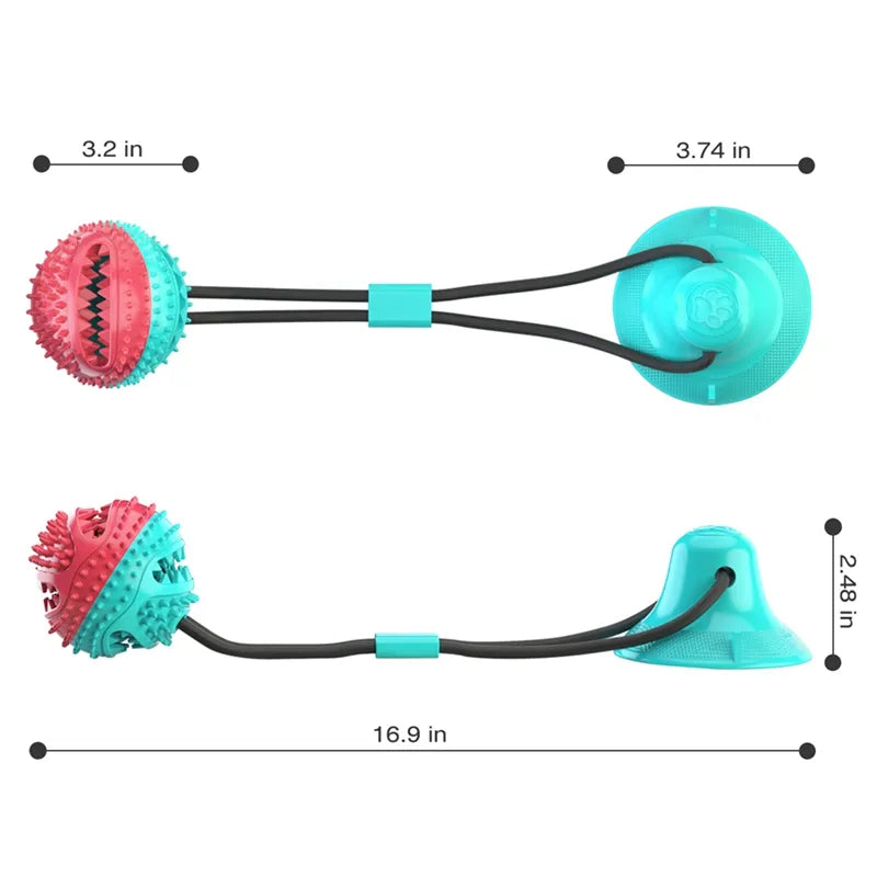 Suction Ball Interactive Dog Toy – 11 | EcoPaws UK