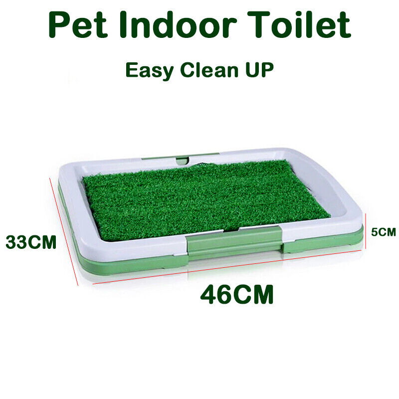 Indoor Dog Toilet Training Mat — Grass Potty Pad with Tray for Puppies & Dogs – 7 | EcoPaws UK