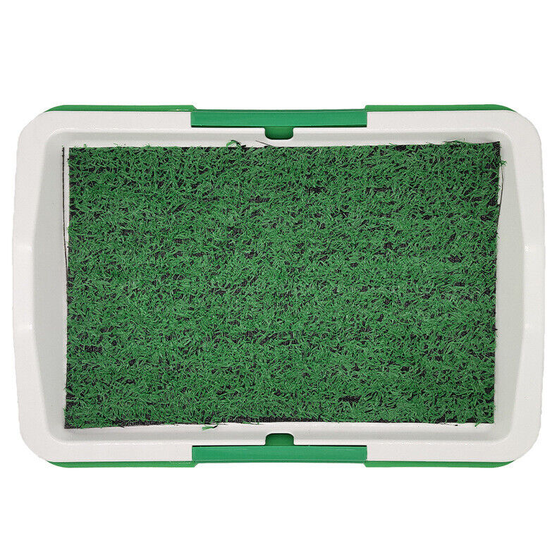 Indoor Dog Toilet Training Mat — Grass Potty Pad with Tray for Puppies & Dogs – 9 | EcoPaws UK