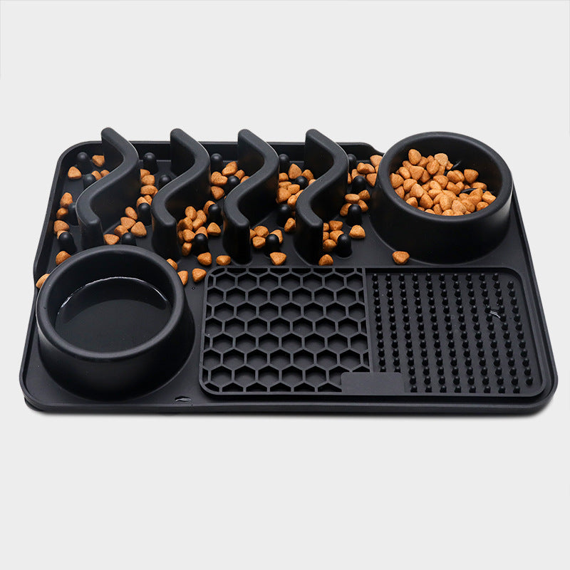 Dog Silicone Licking Pad — Pet Lick Mat | Multifunctional Slow Feeder & Anxiety Relief