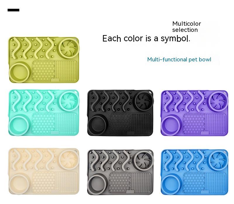 Dog Silicone Licking Pad — Pet Lick Mat | Multifunctional Slow Feeder & Anxiety Relief