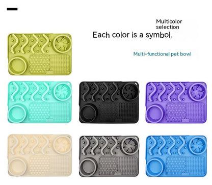 Dog Silicone Licking Pad — Pet Lick Mat | Multifunctional Slow Feeder & Anxiety Relief
