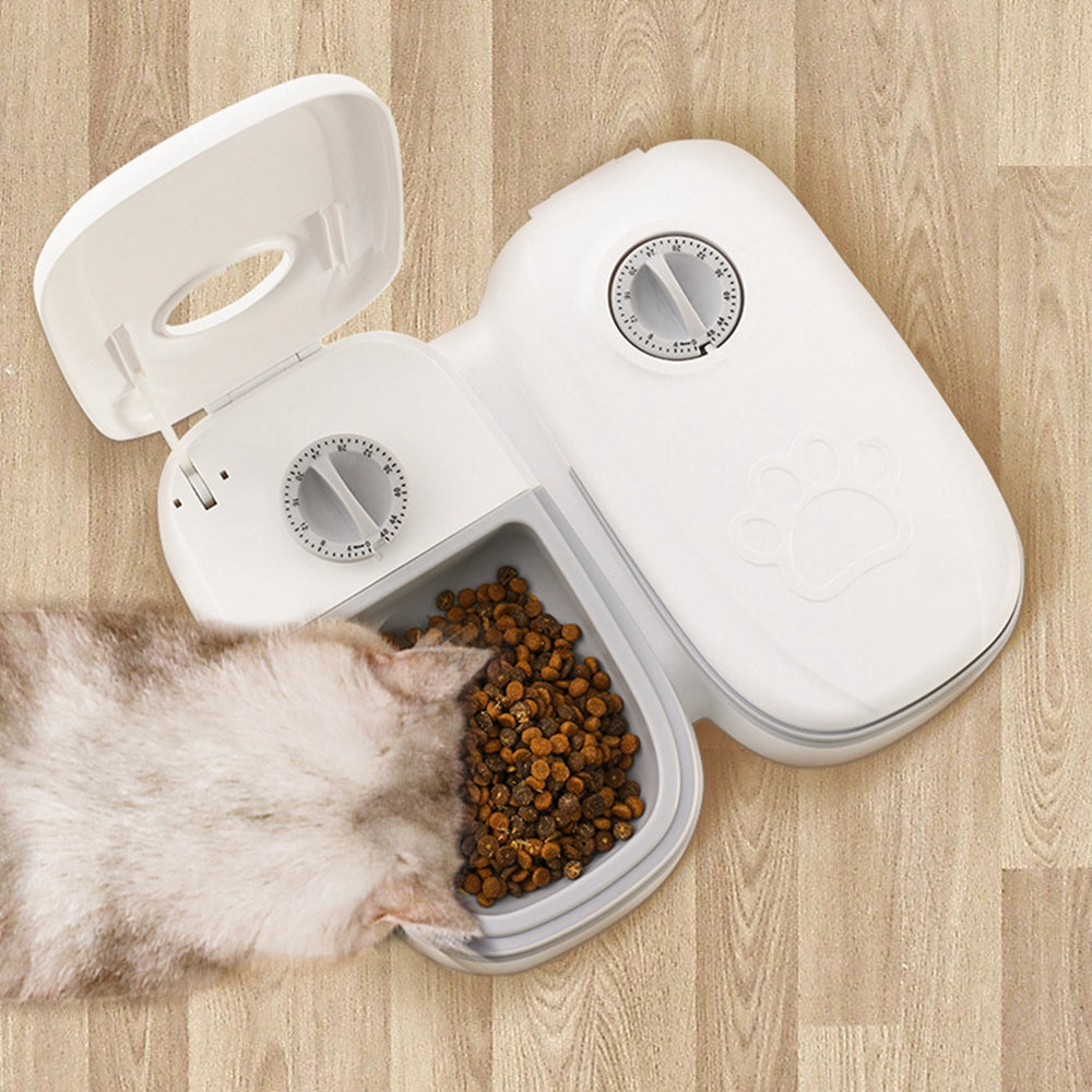 Smart Automatic Pet Feeder – Stainless Steel Bowl & Timer for Cats & Dogs – 10 | EcoPaws UK