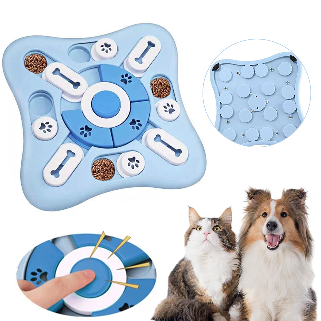 Dog IQ puzzle toy lifestyle photo