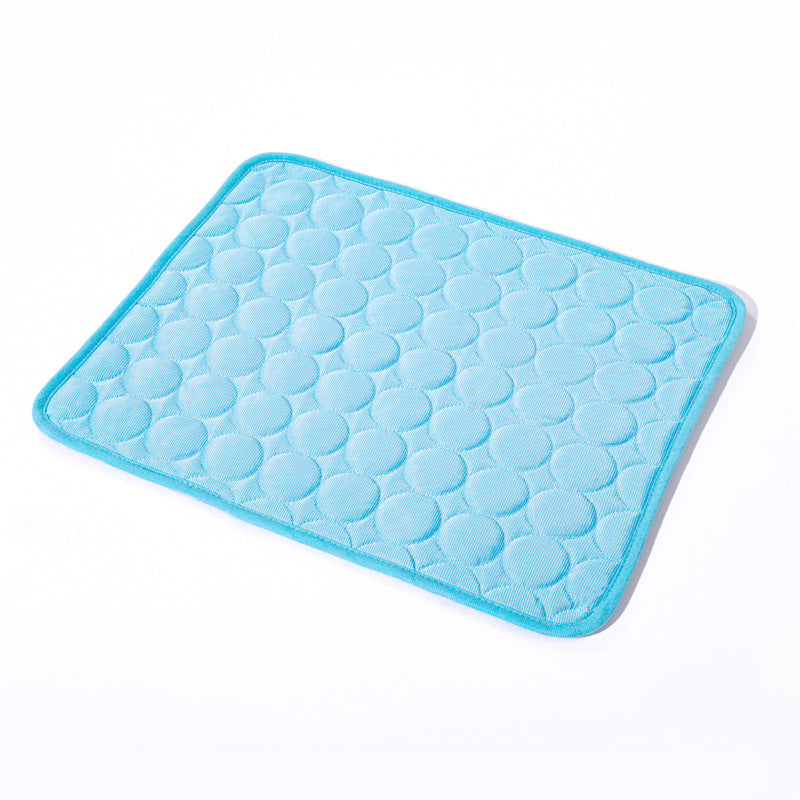 EcoPaws Ice Silk Cooling Mat - Summer Pet Bed