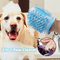 2 In 1 Dog Paw Cleaner Cup Soft Pet Dog Foot Cleaning Washer Brush Cup Portable Pet Foot Washer Paw Clean Brush Foot Cleaning Bucket Pet Products – 1 | EcoPaws UK