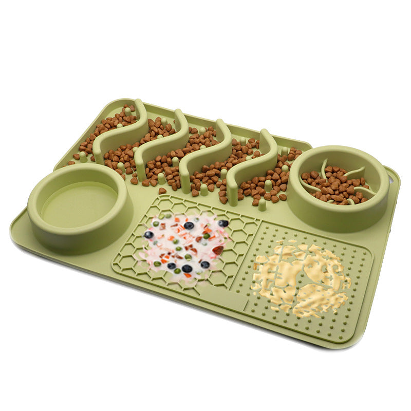 Dog Silicone Licking Pad — Pet Lick Mat | Multifunctional Slow Feeder & Anxiety Relief