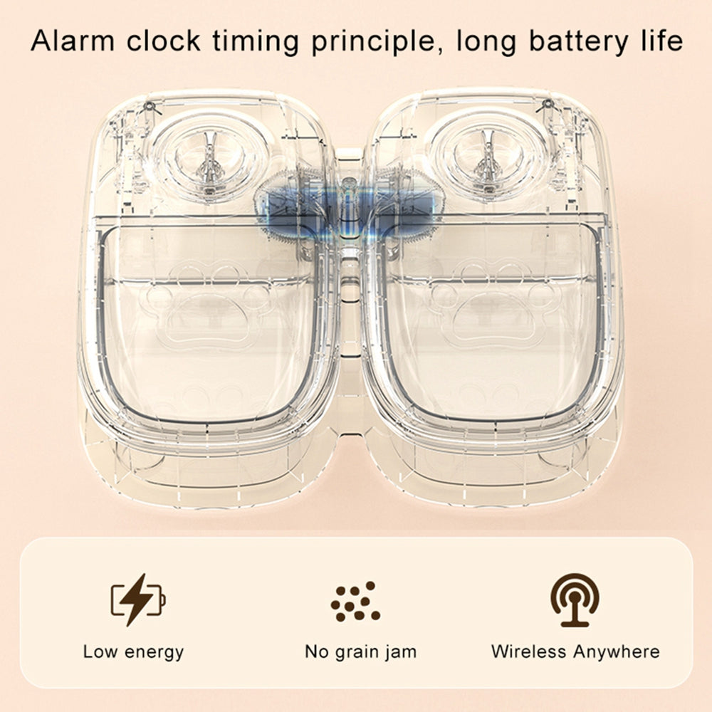 Smart Automatic Pet Feeder – Stainless Steel Bowl & Timer for Cats & Dogs – 2 | EcoPaws UK